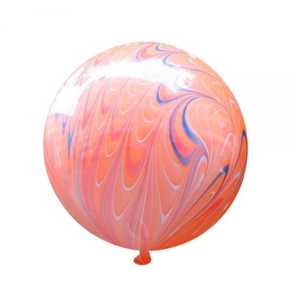 orange marble