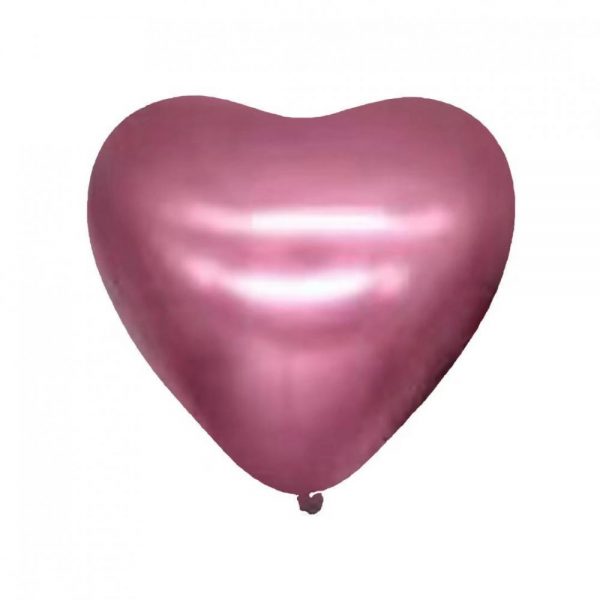 Chrome Red Heart