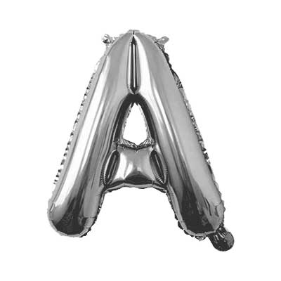 a silver
