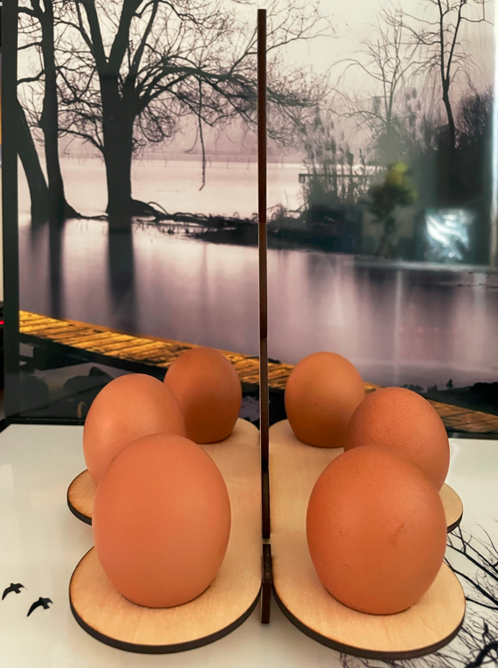 easter bunny egg holder